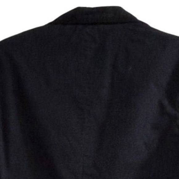 American Eagle Women's Navy Blue Blazer Jacket Size M Button-Front - Picture 8 of 10